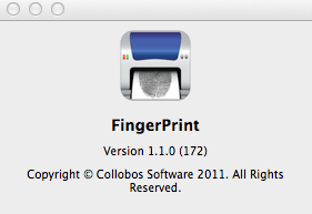 FingerPrint 1.1 : About