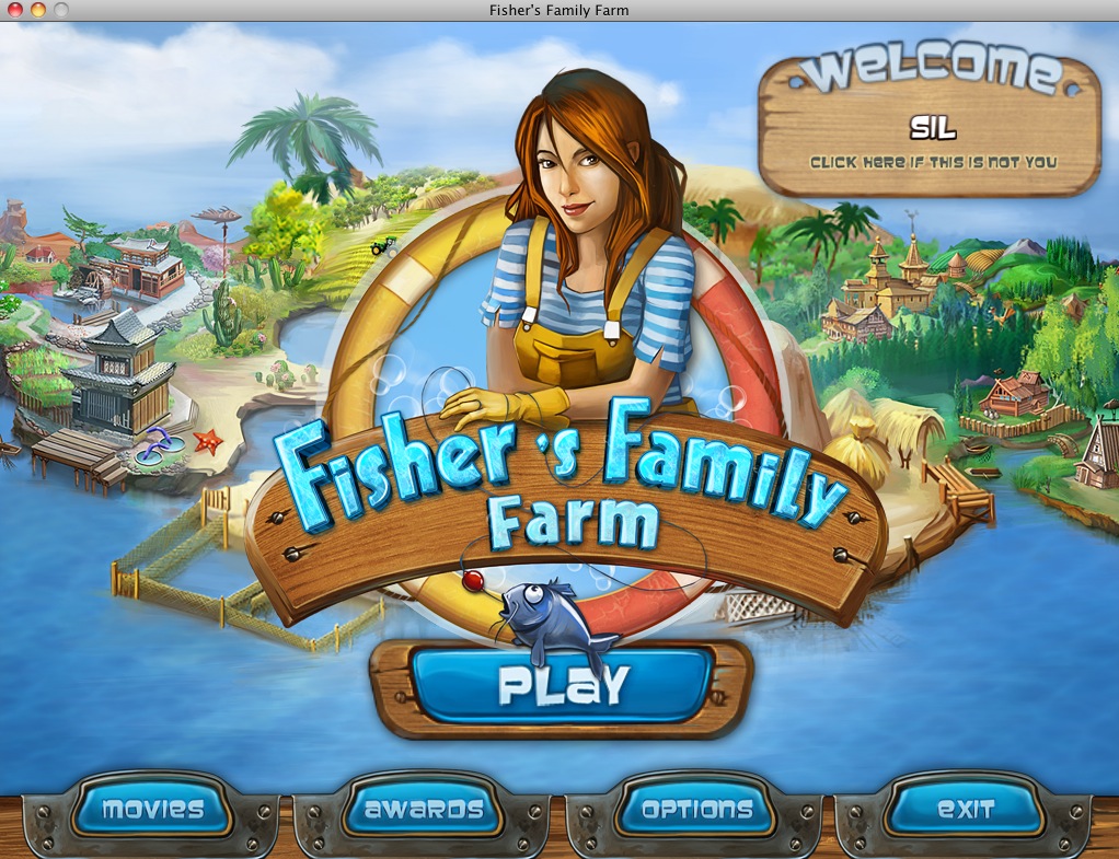 Fisher's Family Farm 2.0 : Main menu