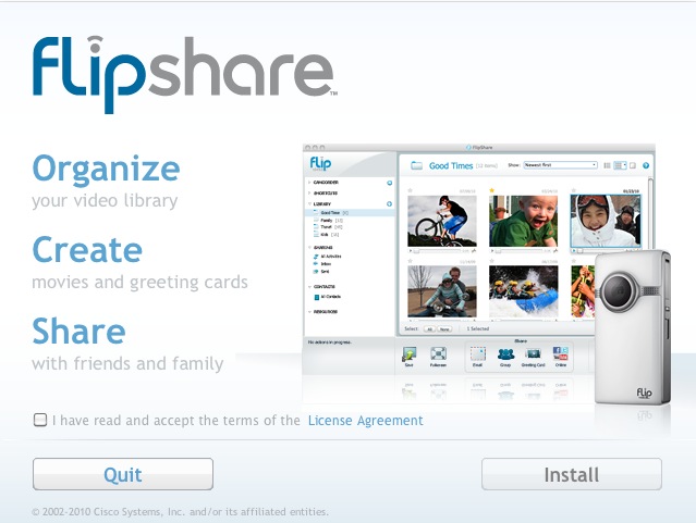 FlipShare 5.1 : Load window