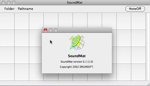 SoundMat 1.0 : Main window