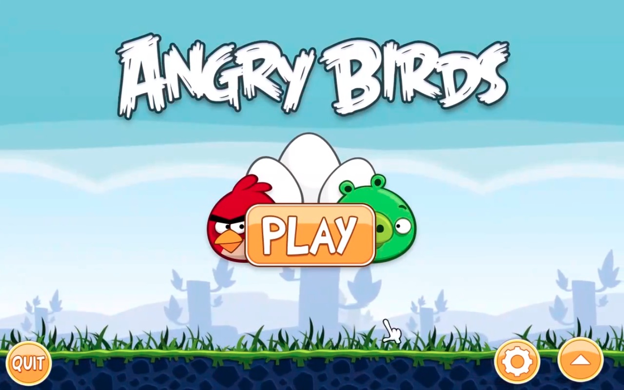 Angry Birds : Main window