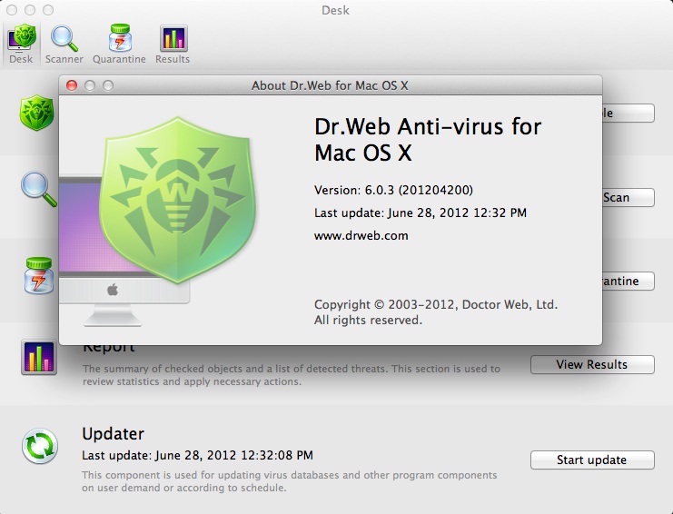 dr web for mac review