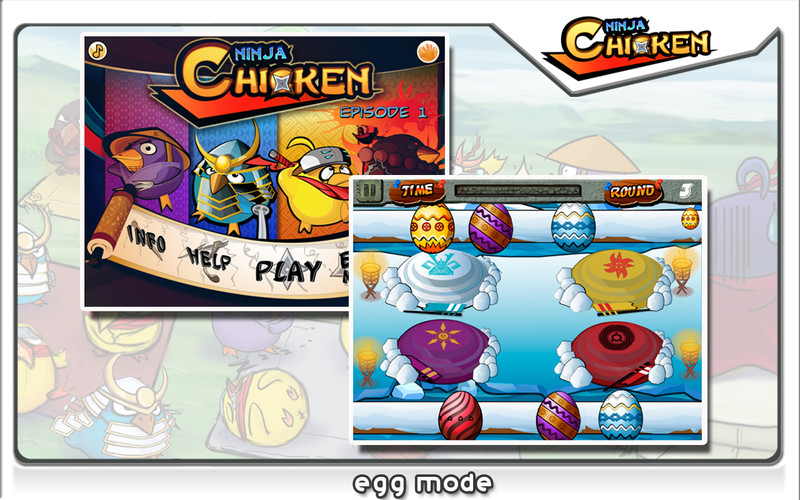 Ninja Chicken for Mac 1.0 : Ninja Chicken for Mac screenshot