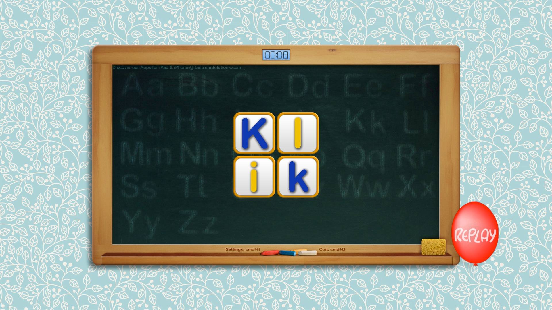 Aa Match Preschool Alphabet 1.0 : Easiest level