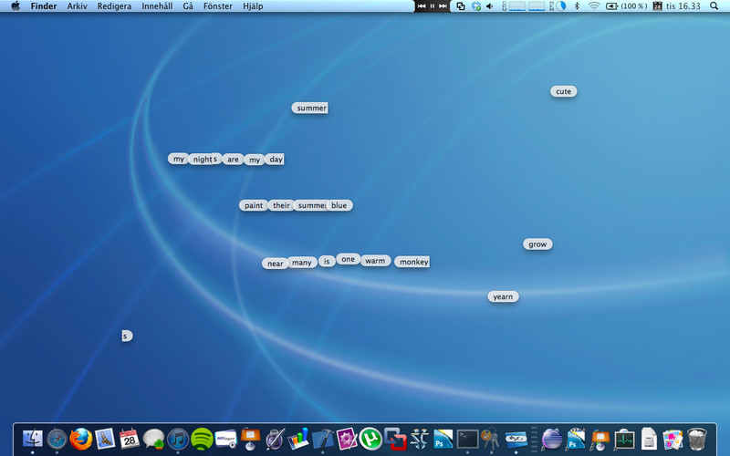 Desktop Poems 1.1 : Desktop Poems screenshot