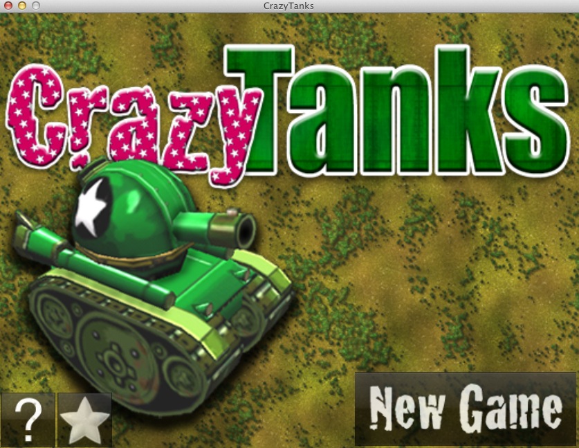Crazy Tanks 1.0 : Menu