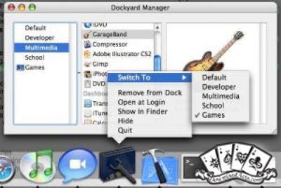 Dockyard Manager 1.0 : Main window