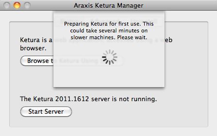 Araxis Ketura Manager 2011.1 : Main window