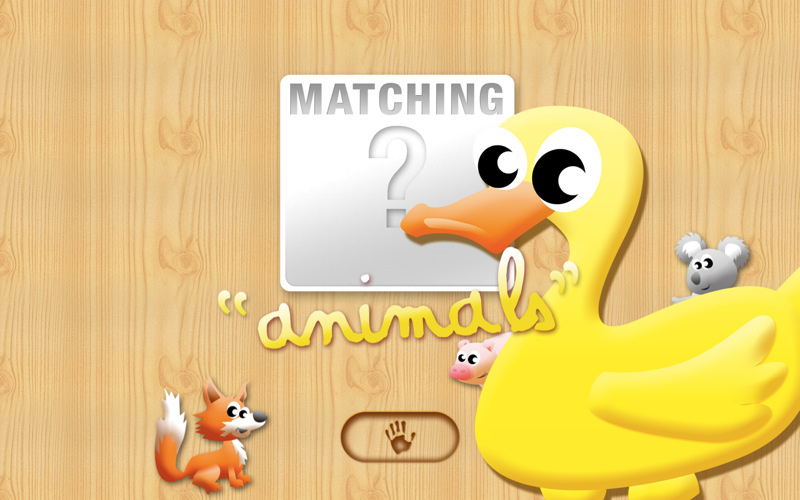 Animals' Matching 1.0 : Main window