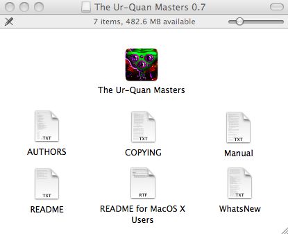 The Ur-Quan Masters 0.7 : Main window