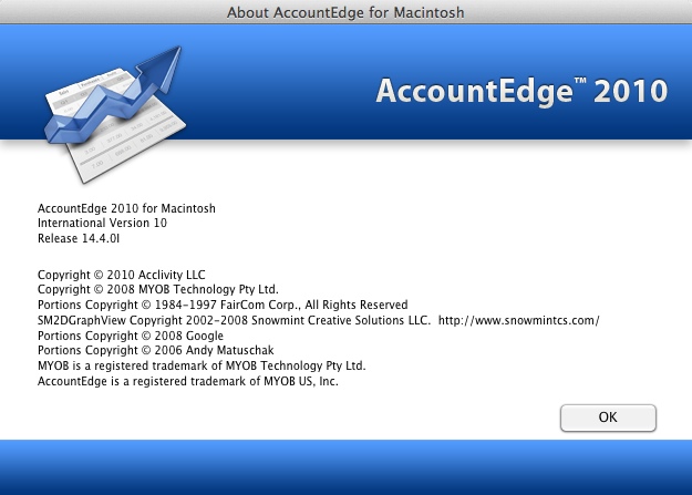 AccountEdge 10.1 : About