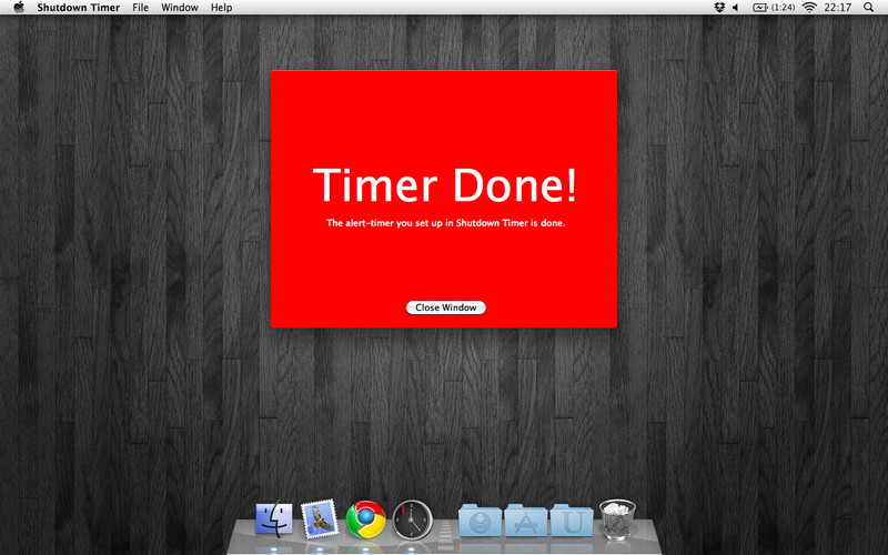 Shutdown Timer 1.0 : Shutdown Timer screenshot