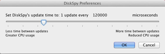 DiskSpy Solid 1.5 : Preference Window