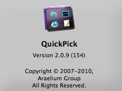 QuickPick 2.0 : Program version