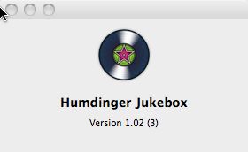 Humdinger Jukebox 1.0 : Main window