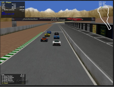 jalada Ultimate Racing 1.6 : Gameplay