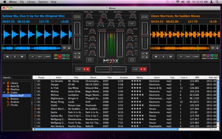 Mixxx screenshot