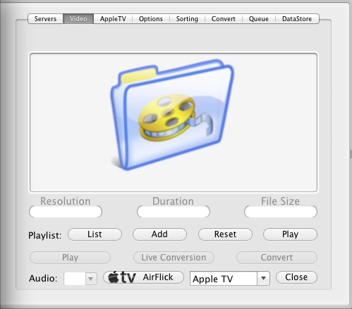Mac AirVideo Client : Settings