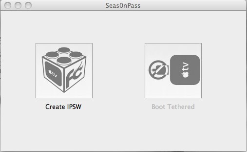 Seas0nPass 0.7 : Main window