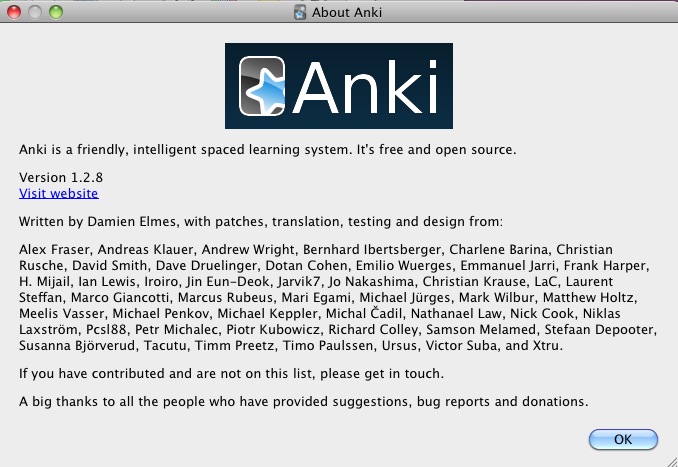 Anki 1.2 : About