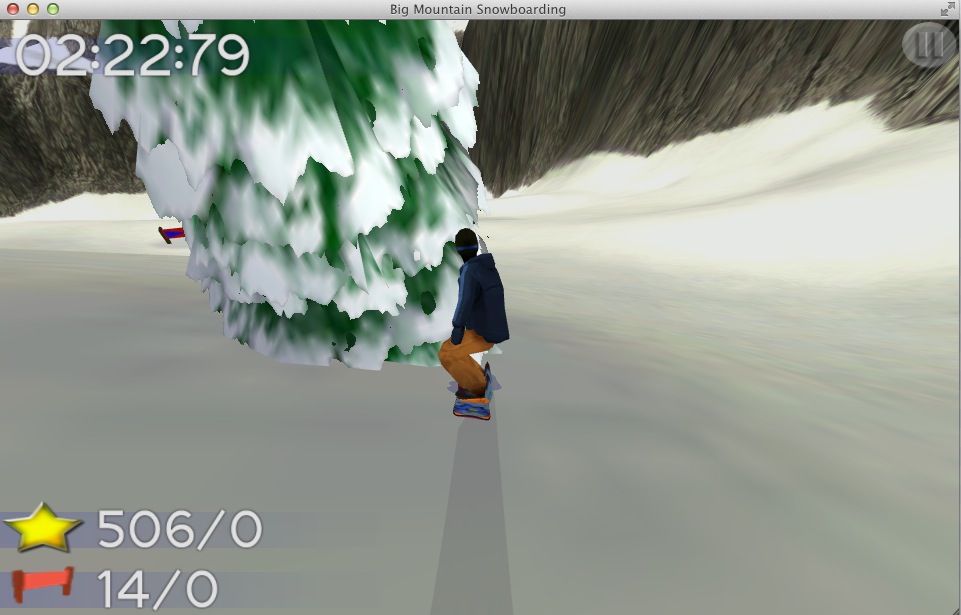 Big Mountain Snowboarding 1.0 : Gameplay
