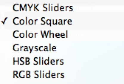 Multiple color selectors