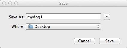 Decompose 1.2 : Saving Image File