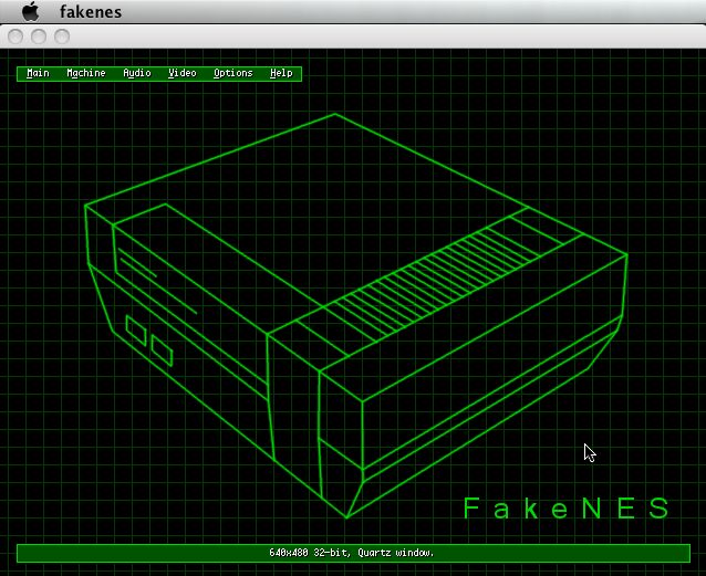 FakeNES 0.5 : Main window