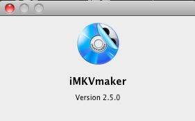 iMKVmaker 2.5 : About window