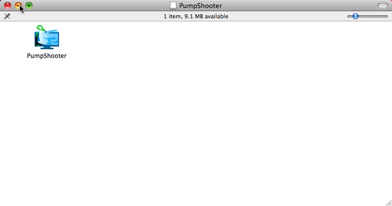 PumpShooter 1.0 : Main window