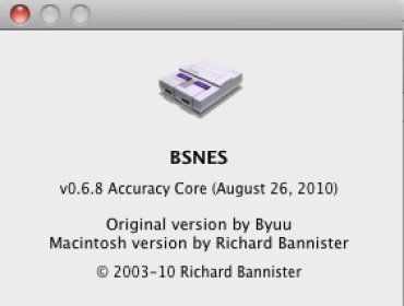 bsnes emulator enhancer mac
