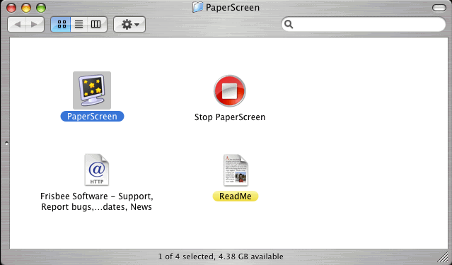 PaperScreen 1.0 : PaperScreen Folder