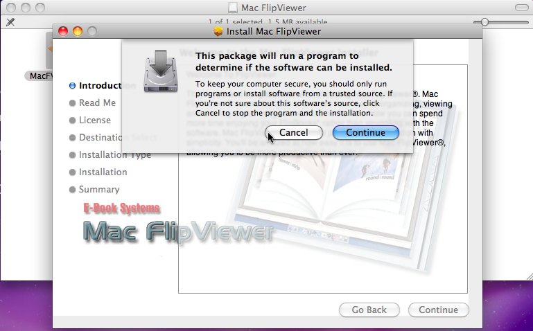 Mac FlipViewer 1.4 : Main window