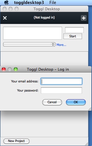 TogglDesktop 3.0 : Main window