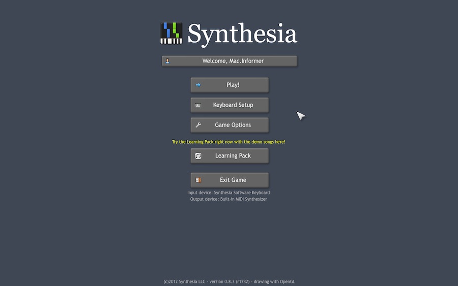 Download Synthesia 10.5 - Baixar para PC Grátis