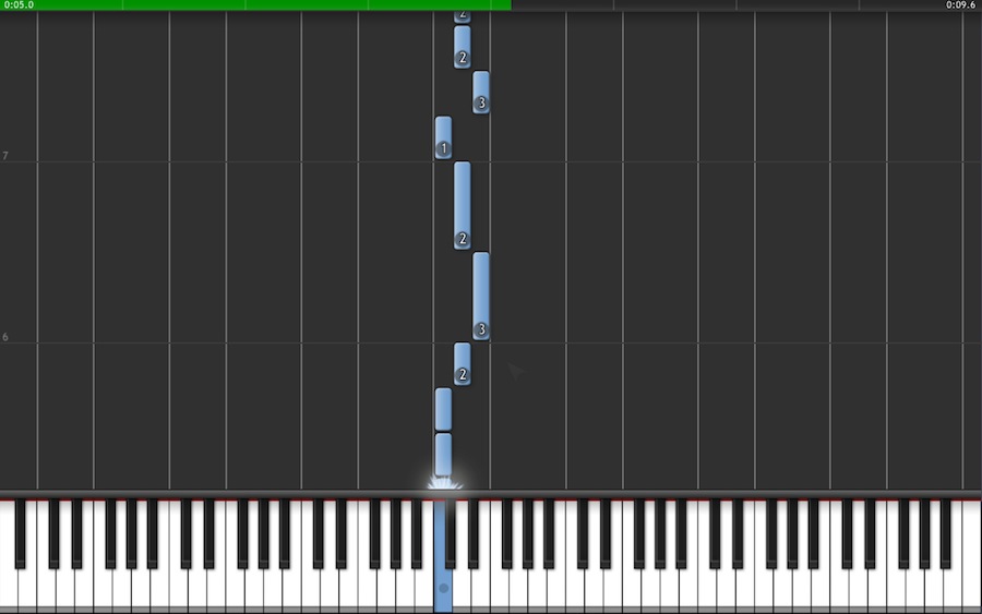 Synthesia 0.8 : Playing Songs