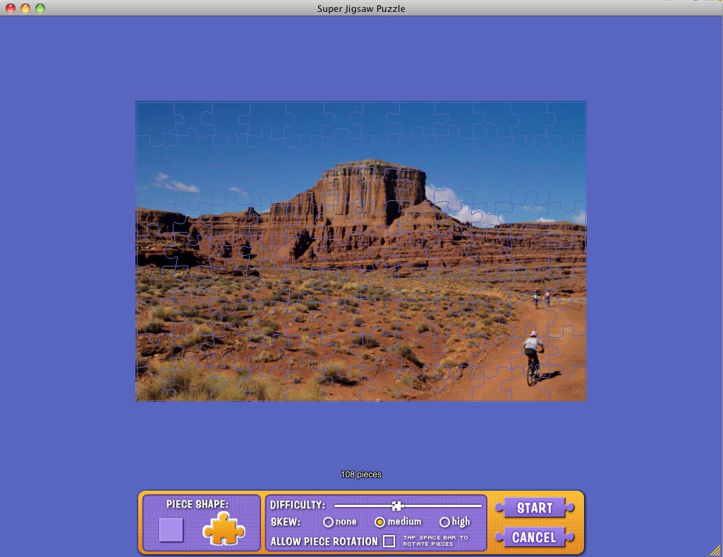 Super Jigsaw Desert Explorer 1.3 : Customize puzzle