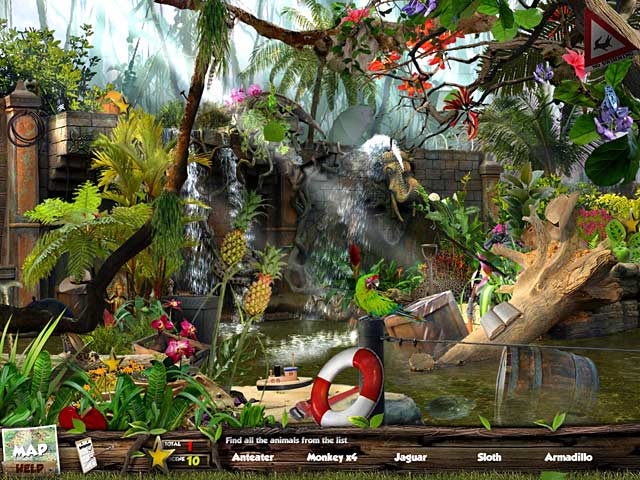 Zulu's Zoo 1.0 : main screen