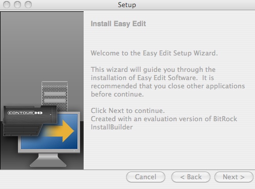 Easy Edit Software 2.5 : Main window