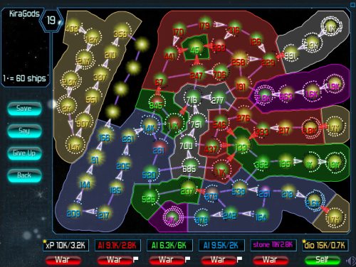 Pax Galaxia 1.1 : Gameplay