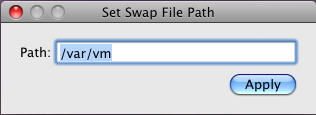 SwapMenu 1.1 : Preference Window