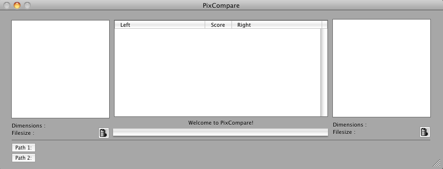 PixCompare 3.6 : Compare Window