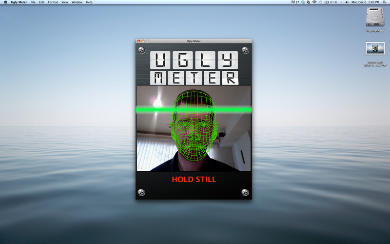 Ugly Meter 1.0 : Ugly Meter screenshot