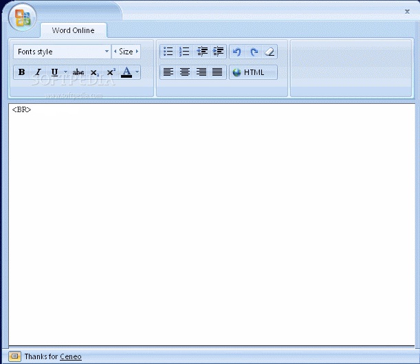 Vista Editor 4.0 : Main window