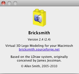 Bricksmith 2.4 : About window