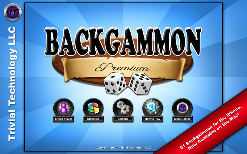 Backgammon Premium 1.0 : Backgammon Premium screenshot