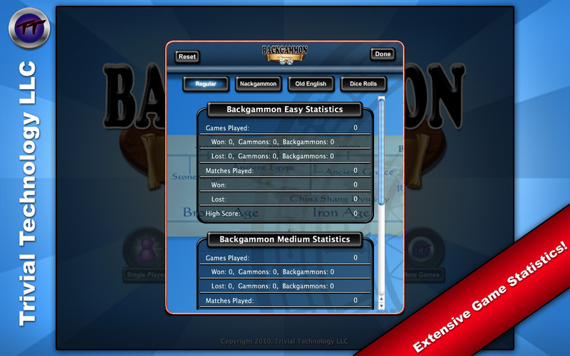 Backgammon Premium 1.0 : Backgammon Premium screenshot