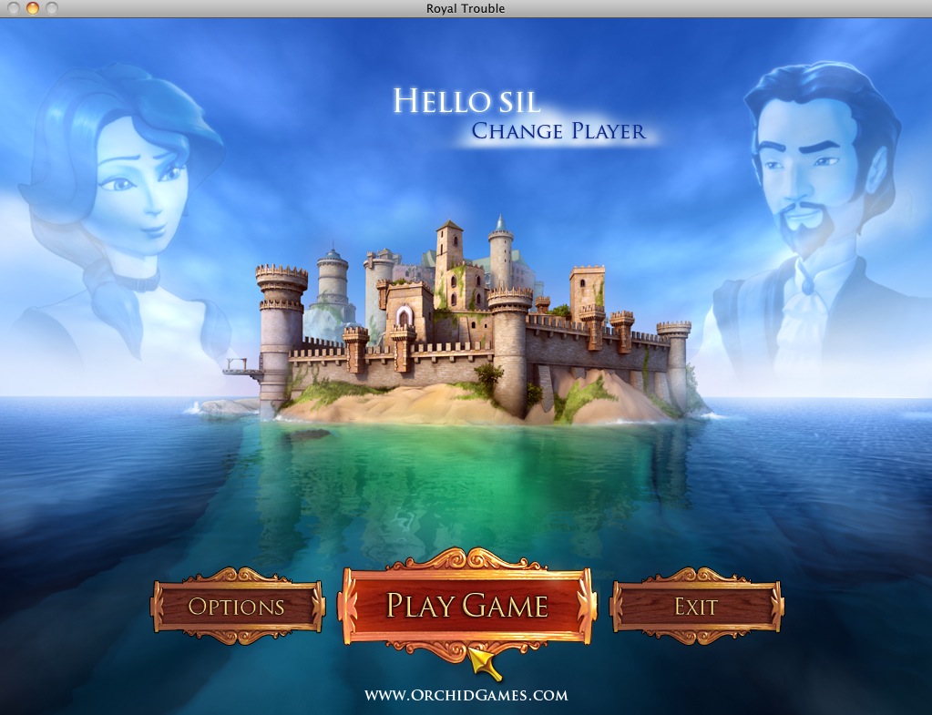 Royal Trouble: Hidden Adventures 1.0 : Main menu
