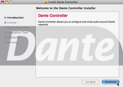 dante controller download mac