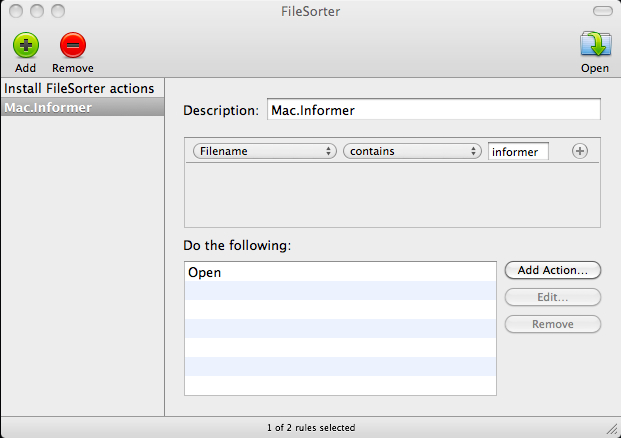FileSorter 1.0 : User Interface